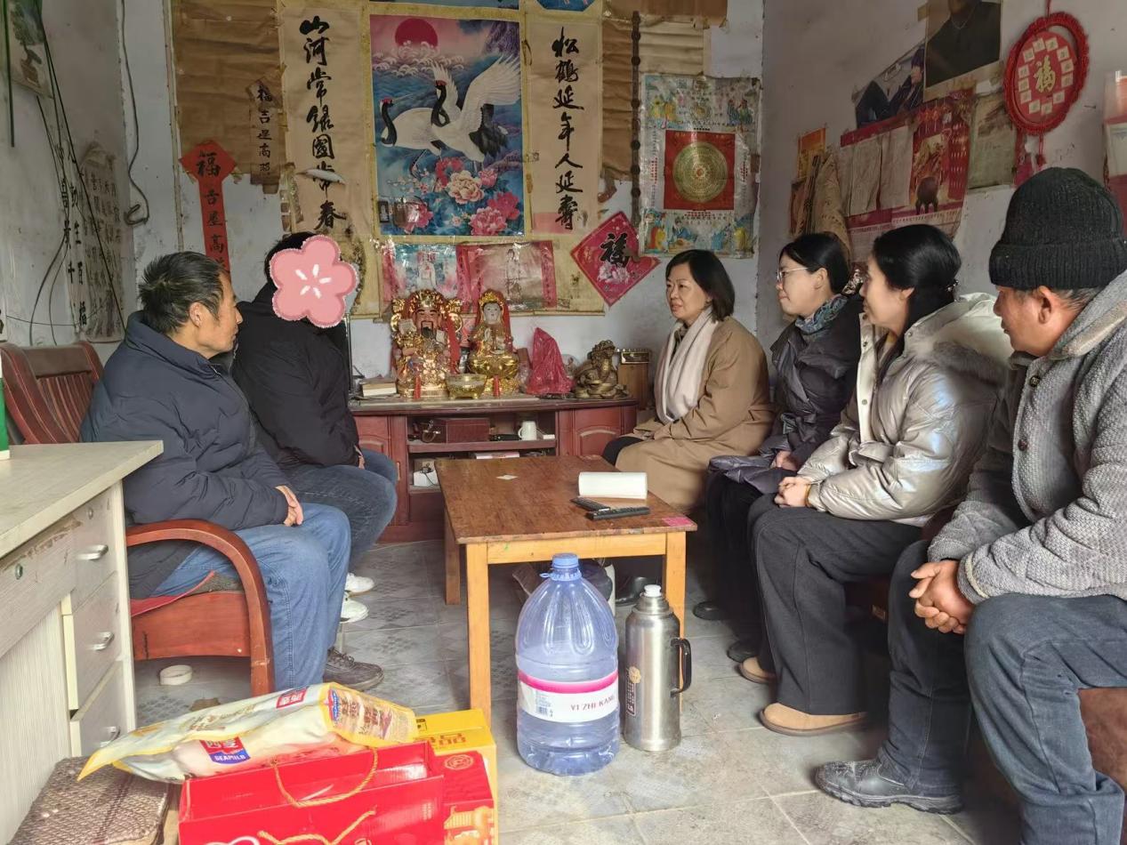 情系学子暖寒冬 家校携手助成长——​太阳集团tyc33455cc开展寒假家访工作